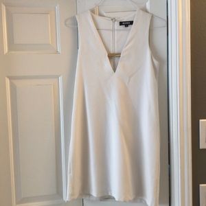 White Shift with Gold Detail